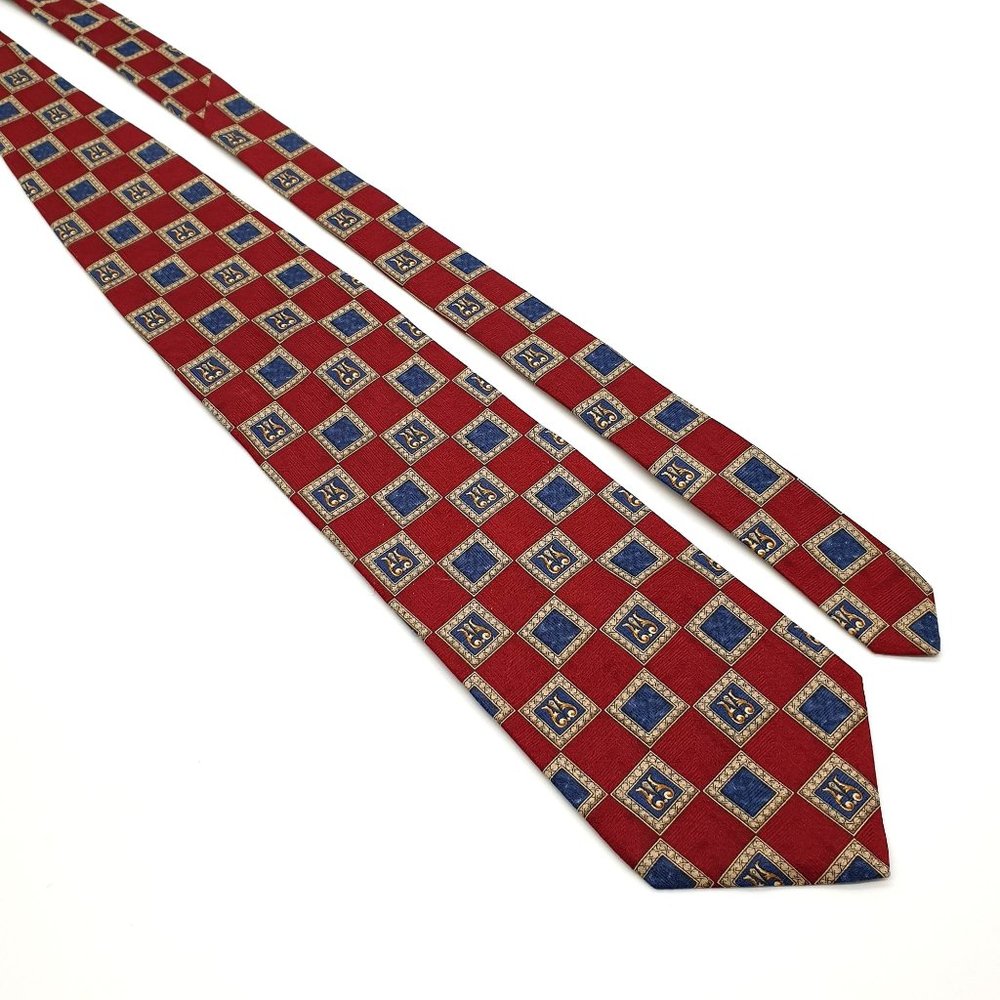 Arden Cravats Mens Necktie Accessory Power Tie Red Office Work Casual Dad Gift